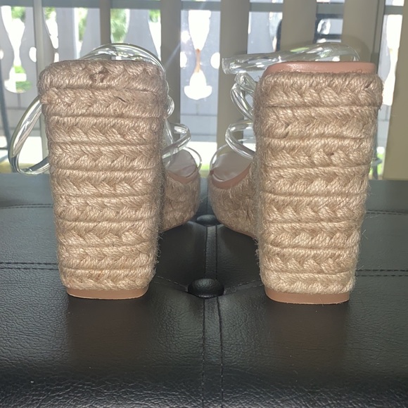 Hillarie Strappy Espadrille Wedges Sandals - Picture 5 of 7